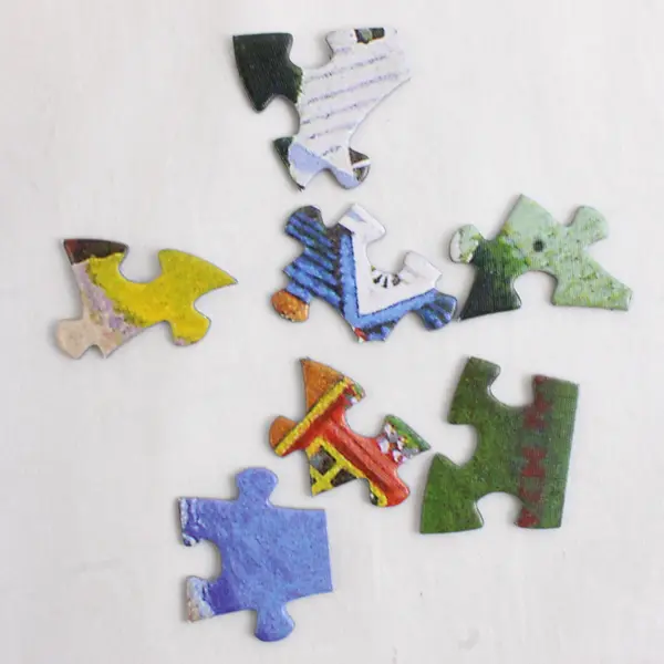 Spilsbury 500-Pc. Country Station Jigsaw Puzzle, 18"x24" Complete