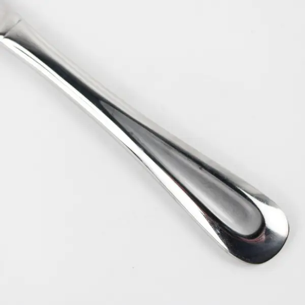 Lot of 4 Oneida Silver Satin Sand Dune Pattern SS Solid Dinner Knives 9.25" Good