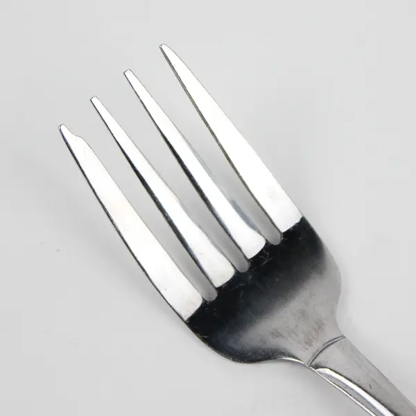 Oneida Silver Satin Sand Dune Pattern Stainless Large Salad Fork 7.25" Good