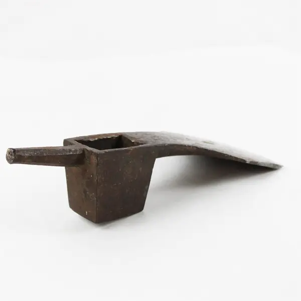 Vintage Shipwright's Adze Head 10in Heavy Steel Maritime Carpentry Tool