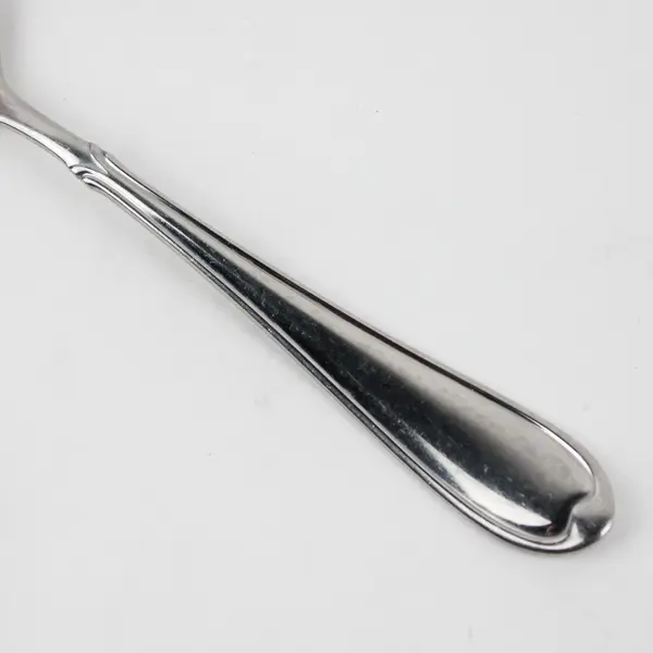 Lot of 5 Wallace Silver Summerset Pattern 18/8 SS Oval Soup Spoons 7" Good