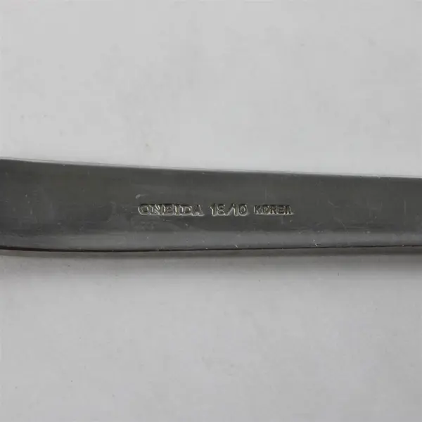 Set of 2 Oneida Simplicity Stainless Oval Soup Spoons