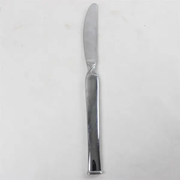 Set of 2 Oneida Simplicity Stainless Steel Modern Solid Dinner Knives 
