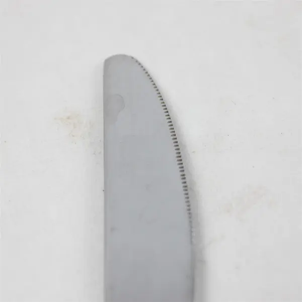 Set of 2 Oneida Simplicity Stainless Steel Modern Solid Dinner Knives 