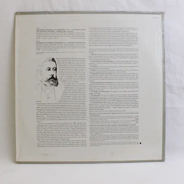 Mussorgsky Pictures At An Exhibition Szell Richter Odyssey