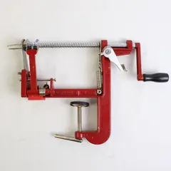 Norpro Red Metal 864R Apple Mate Stainless Steel 3-in-1 Peeler