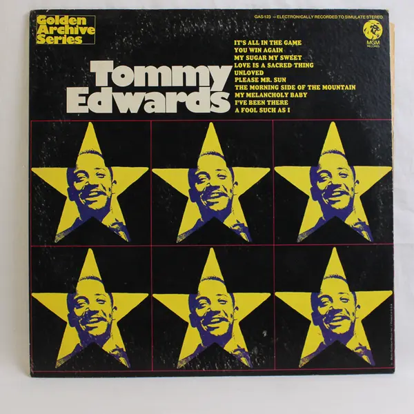 Tommy Edwards Golden Archive Series 12" Vinyl Record