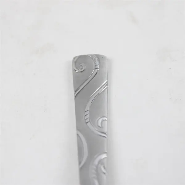 Set of 4 Oneida Twist Stainless Individual Salad Forks - 7in