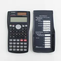 Casio FX-300MS Two Way Power Solar Battery Scientific Calculator & Cover S-VPAM