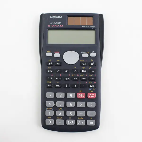 Casio FX-300MS Two Way Power Solar Battery Scientific Calculator & Cover S-VPAM