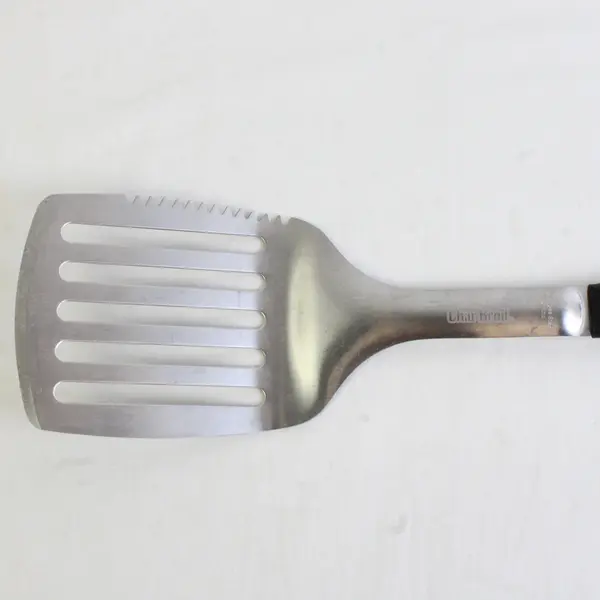 Char-Broil Stainless Steel Grilling Spatula With Serrated Head 16.75" Long