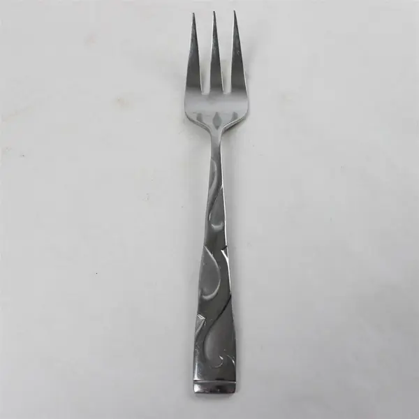 Lot of 3 Oneida Tuscany Stainless 2 Tablespoons + Solid Serving Fork