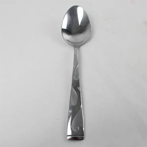 Lot of 3 Oneida Tuscany Stainless 2 Tablespoons + Solid Serving Fork