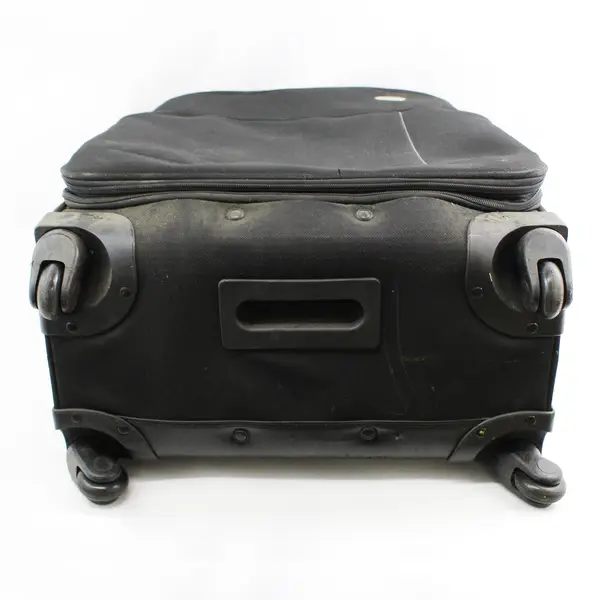 Samsonite 1910 Black Expandable Carry-On Suitcase W/Wheels Collapsible Handle