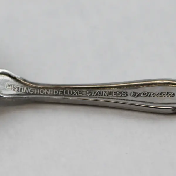 Set of 2 Oneida Valerie Stainless Sugar Spoons