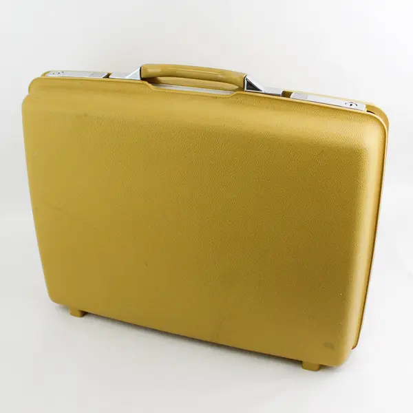 Samsonite Royal Traveller Montbello II Suitcase Hardshell Harvest Gold 21x18x7
