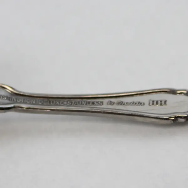 Set of 4 Oneida Valerie Stainless Salad Forks 