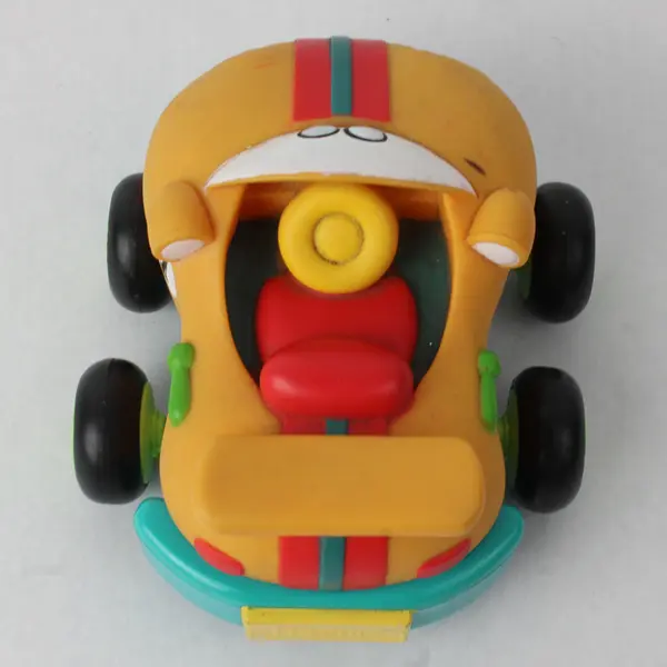 Battat Parents Chunky Soft Face Friction Car 4.75" Toddler Toy Works