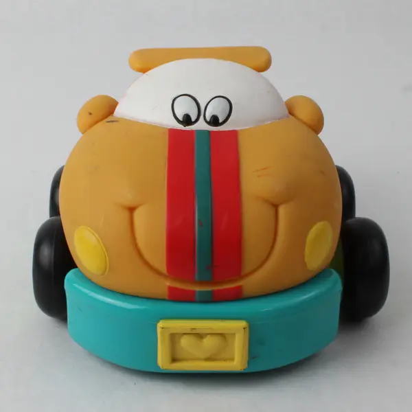 Battat Parents Chunky Soft Face Friction Car 4.75" Toddler Toy Works