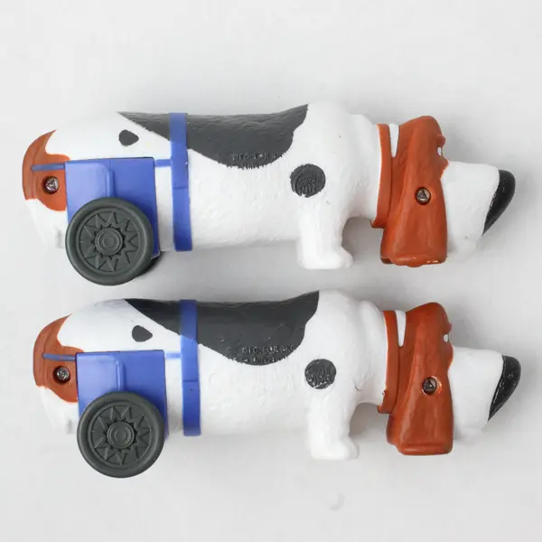 Set of 2 Secret Life of Pets Basset Hound Burger King 2016 Figures