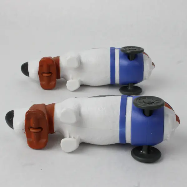 Set of 2 Secret Life of Pets Basset Hound Burger King 2016 Figures