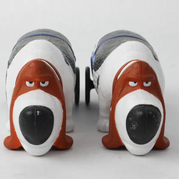 Set of 2 Secret Life of Pets Basset Hound Burger King 2016 Figures