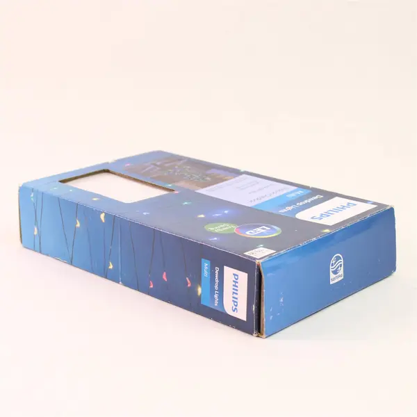 Philips 29.6ft LED Dewdrop String Lights Multi-Color