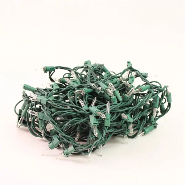 Place & Time Holiday 61ft 300 Warm White String Lights - Untested