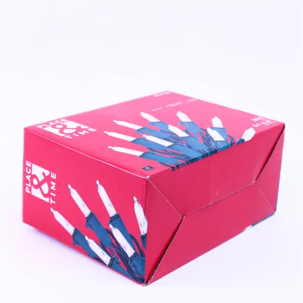 Place & Time Holiday 61ft 300 Warm White String Lights - Untested