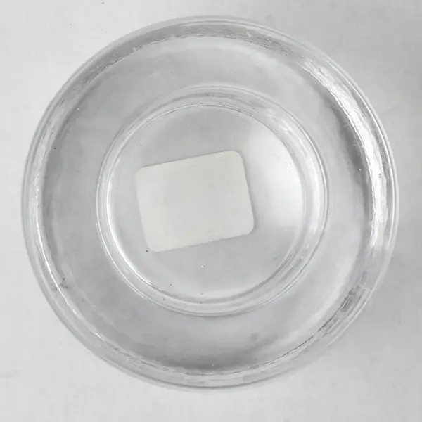 Crate & Barrel Clear Glass Votive Candle Holder 3"