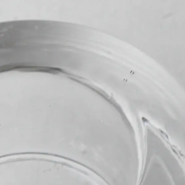 Crate & Barrel Clear Glass Votive Candle Holder 3"