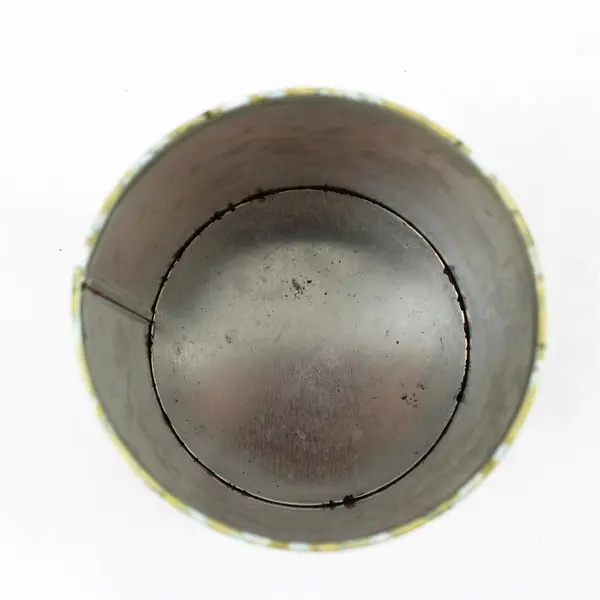 Vintage Maurice Lenell Cooky Co Snowy Town Cookie Tin Advertising