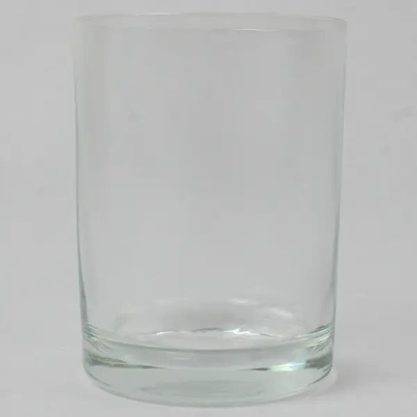 Clear Glass Votive Candle Holder Tumbler 3in Tall
