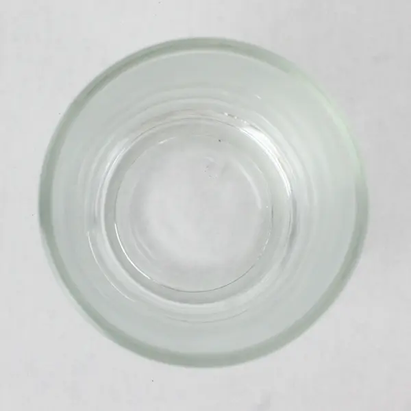 Clear Glass Votive Candle Holder Tumbler 3in Tall