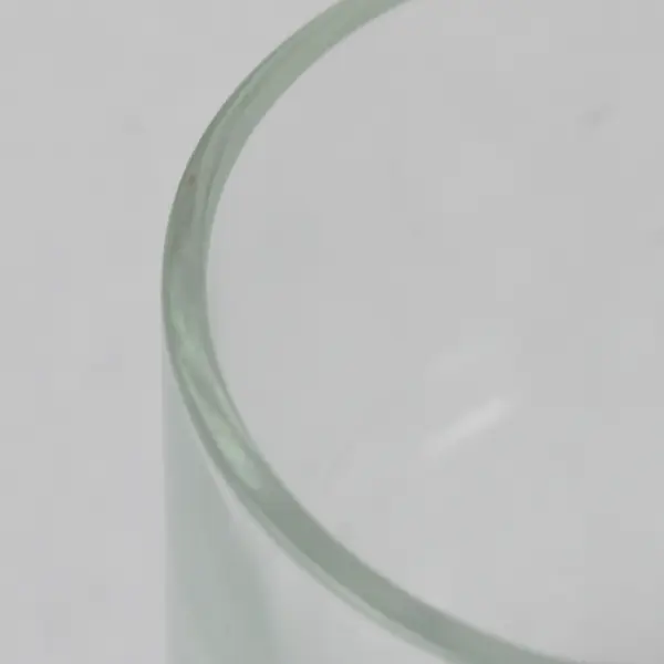 Clear Glass Votive Candle Holder Tumbler 3in Tall