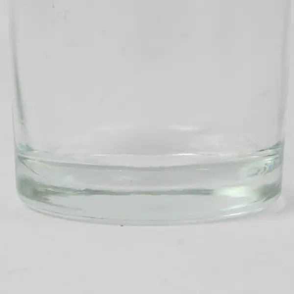 Clear Glass Votive Candle Holder Tumbler 3in Tall