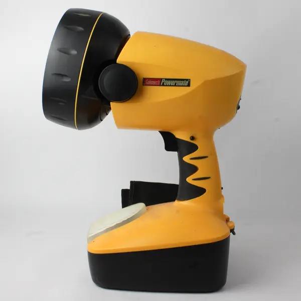 Coleman Powermate Yellow Spotlight with Car Charger