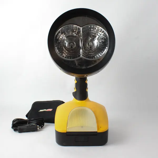 Coleman Powermate Yellow Spotlight with Car Charger