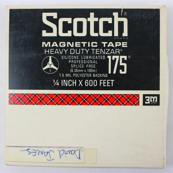 Scotch 5" Reel-to-Reel Tape 32min Home Recording Used Untested