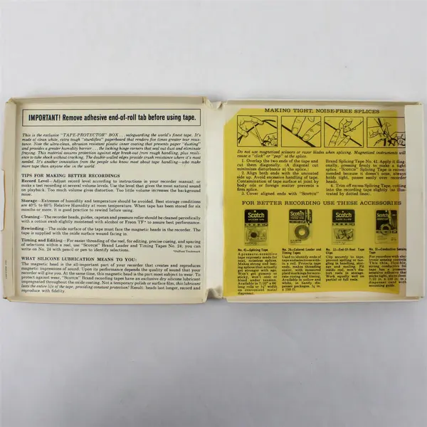 Scotch 5" Reel-to-Reel Tape 32min Home Recording Used Untested