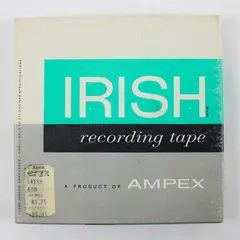 Irish 5" Reel to Reel Tape 64mins Used Home Recording