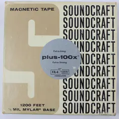 Soundcraft 5" Reel to Reel Tape 128mins Used Home Recording