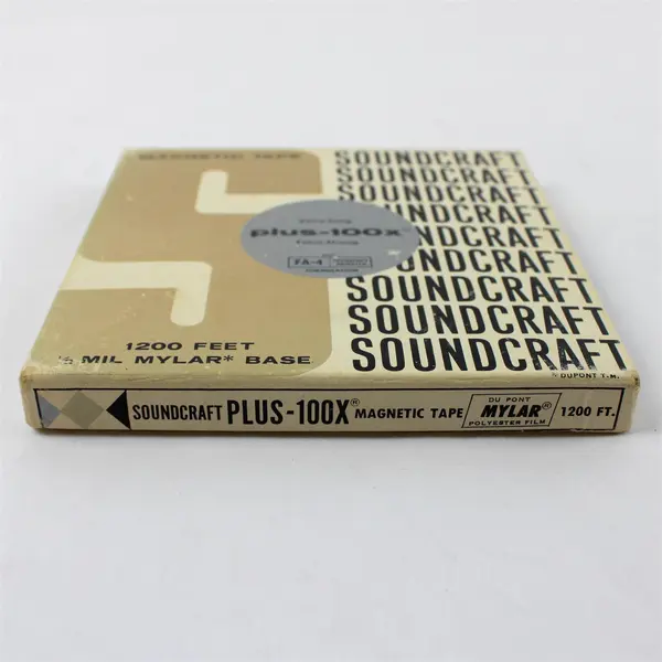 Soundcraft 5" Reel to Reel Tape 128mins Used Home Recording