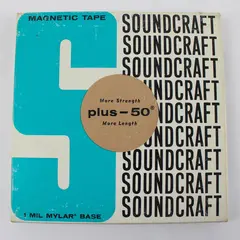 Soundcraft 7" Reel to Reel Tape 192mins Used Home Recording