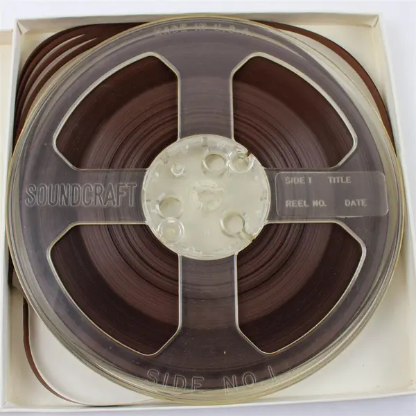 Soundcraft 7" Reel to Reel Tape 192mins Used Home Recording