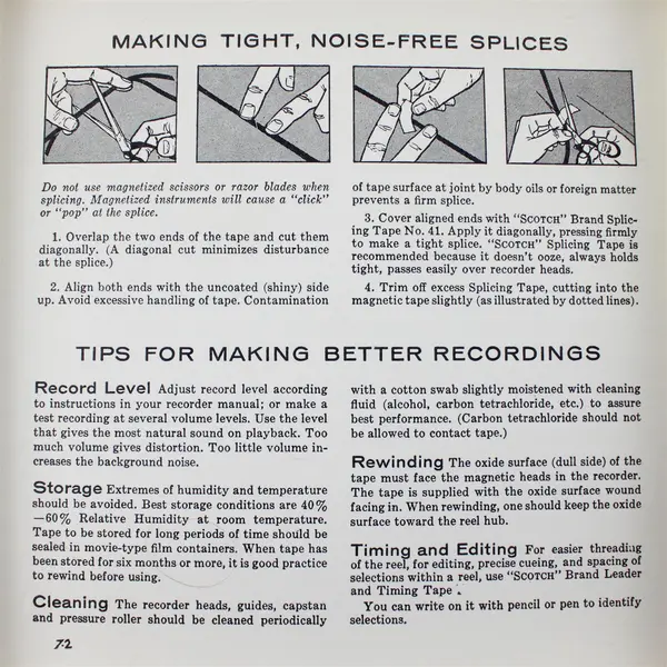 Scotch 7" Reel to Reel Tape 128 Minutes Used Home Recording