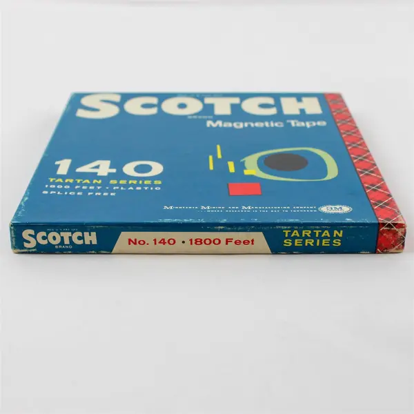Scotch 7" Reel to Reel Tape 192mins Used Home Recording