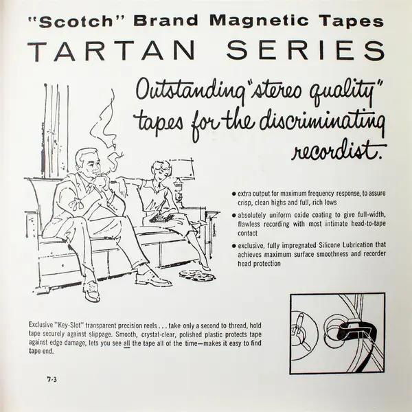 Scotch 7" Reel to Reel Tape 192mins Used Home Recording