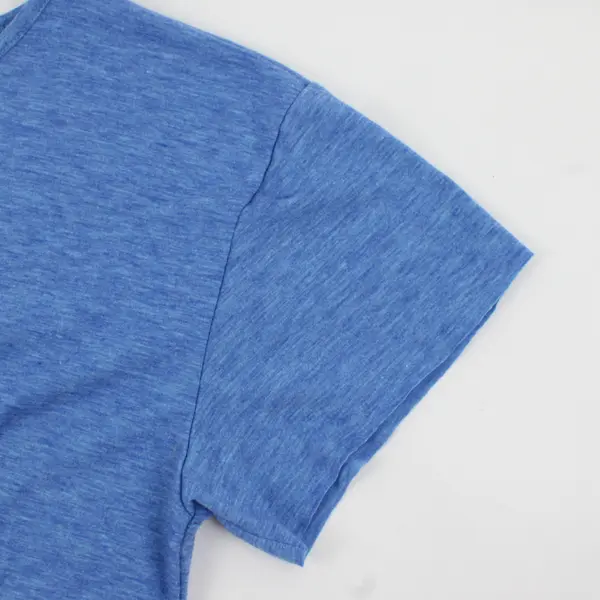 Lilicloth Blue "No Such Thing As Grouchy Old Ppl" Short Sleeve T-Shirt Womens XL