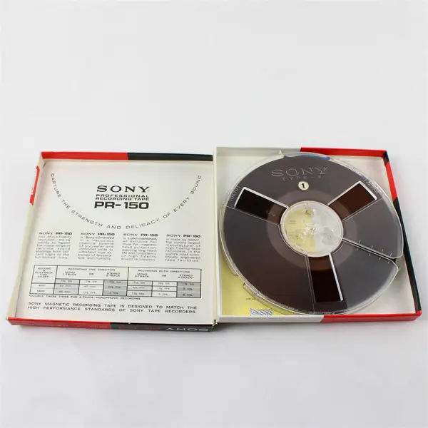 Sony 7" Professional Recording Tape 192mins Used Home Recording